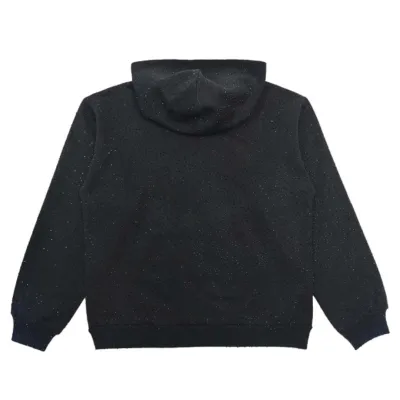 Sp5der Worldwide AOP Webstone Hoodie Black 02