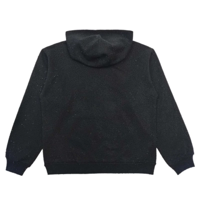 Sp5der Worldwide AOP Webstone Hoodie Black 02