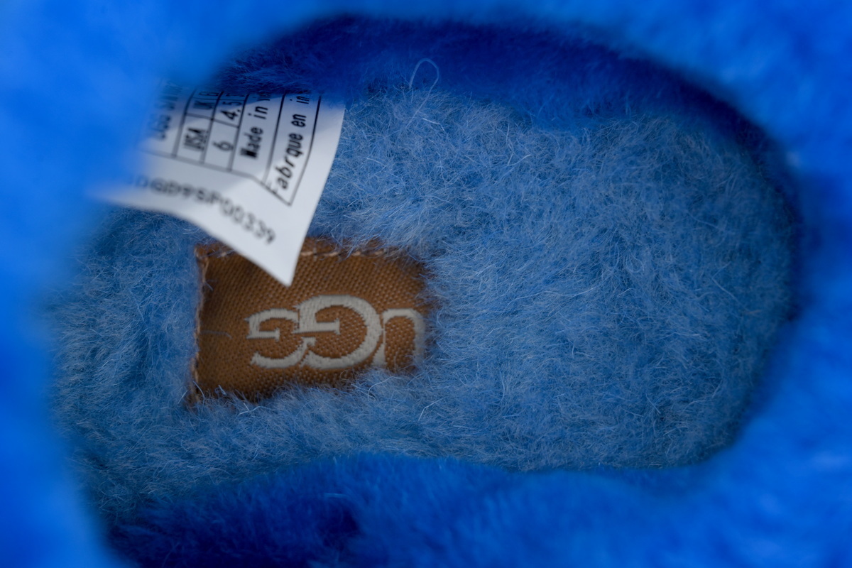 UGG Pumped Slide Mustard Seed Suede Blue (Women's) 1158215