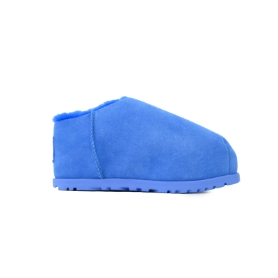 UGG Pumped Slide Mustard Seed Suede Blue (Women's) 1158215 02