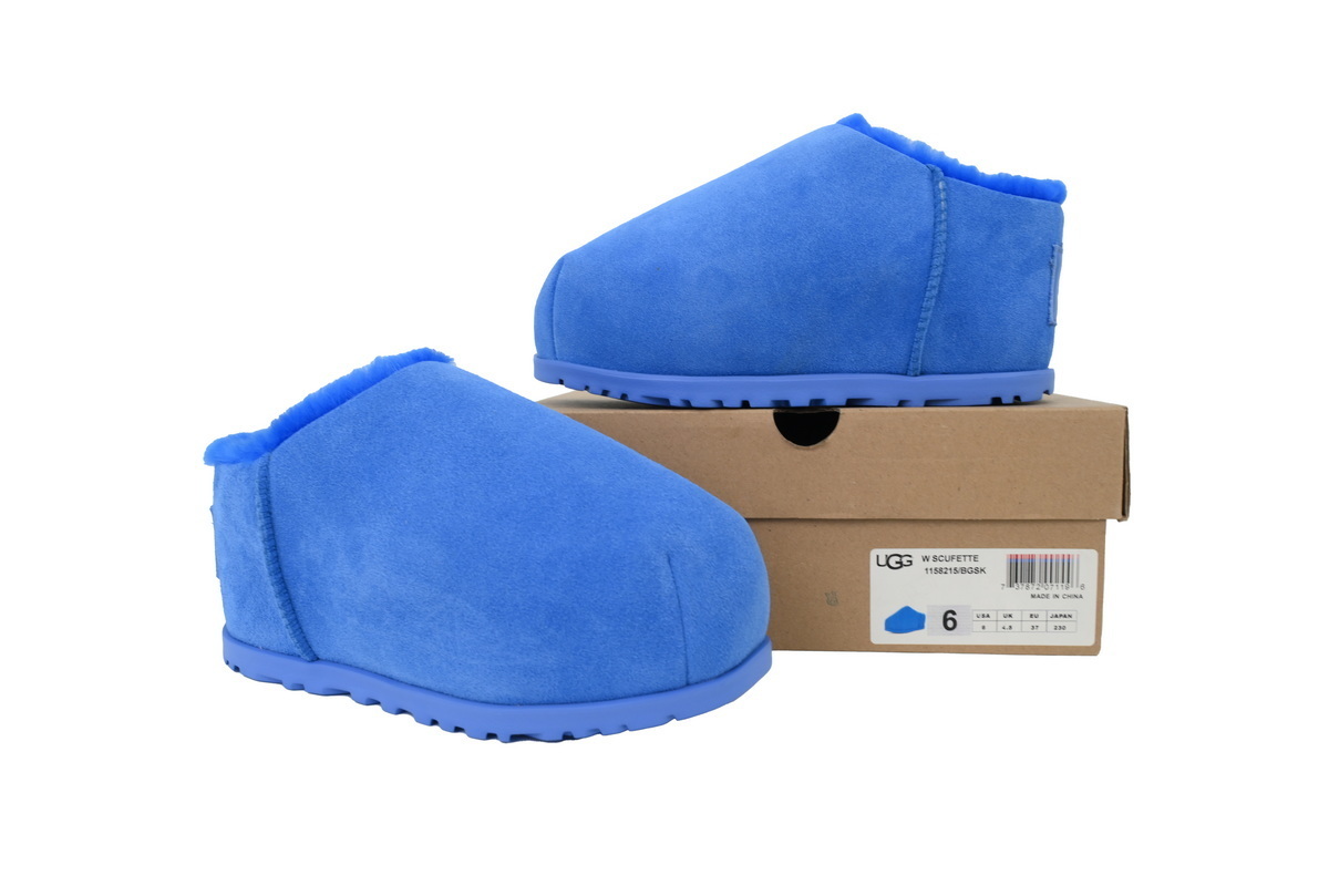 UGG Pumped Slide Mustard Seed Suede Blue (Women's) 1158215