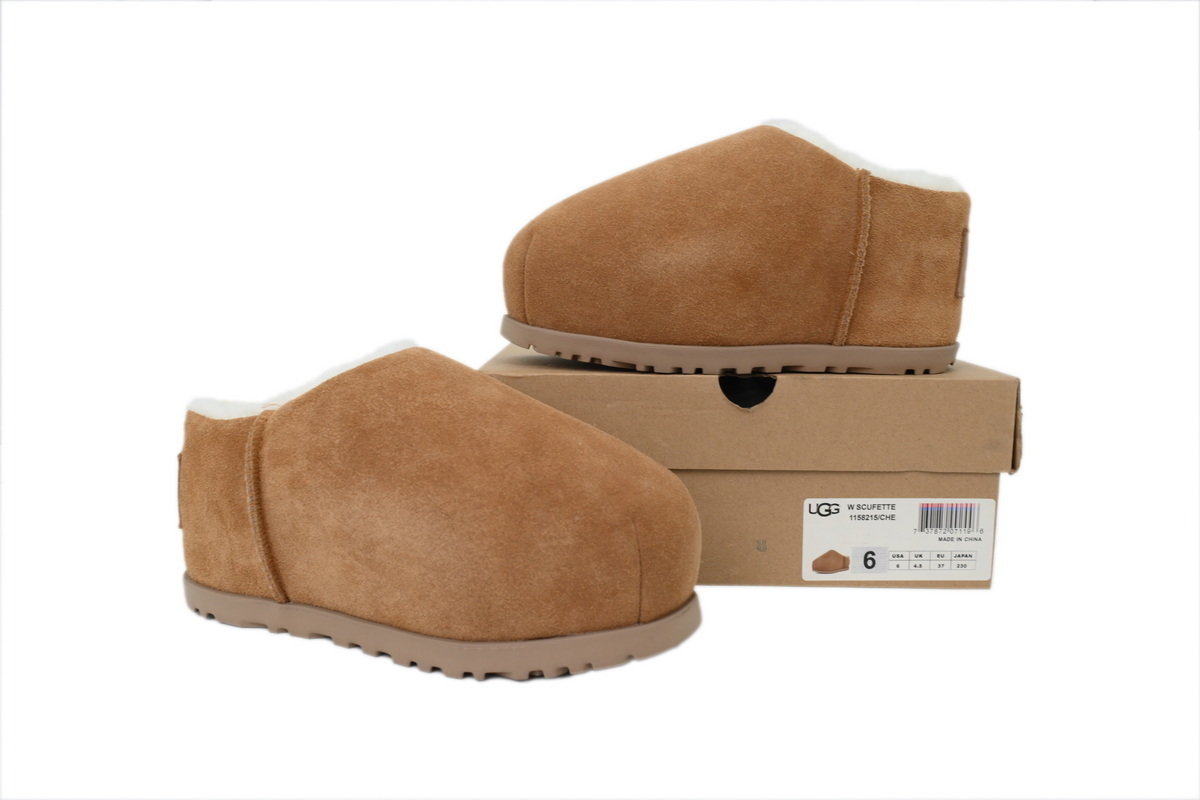 UGG Pumped Slide Mustard Seed Suede Brown (Women's) 11158215