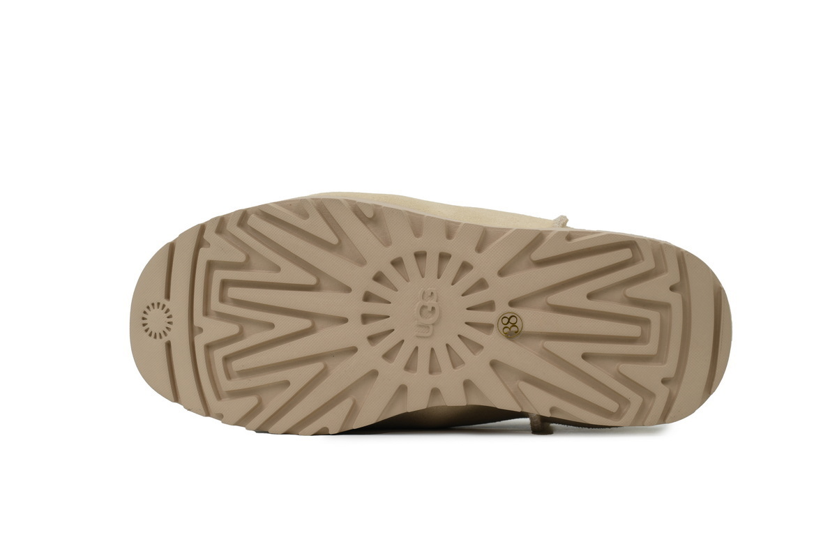 UGG Pumped Slide Mustard Seed Suede Khaki (Women's) 1158215