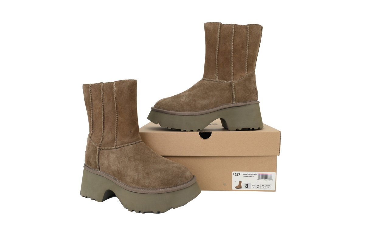 UGG Women's Classic Twin Seam New Heights Boots Coffee 1158313