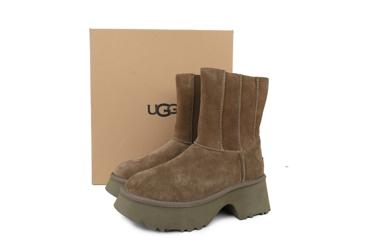 UGG Women's Classic Twin Seam New Heights Boots Coffee 1158313