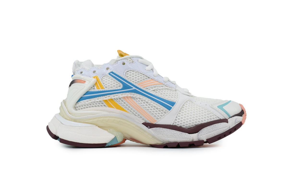 Balenciaga Runner Sneaker 'White Blue Yellow'