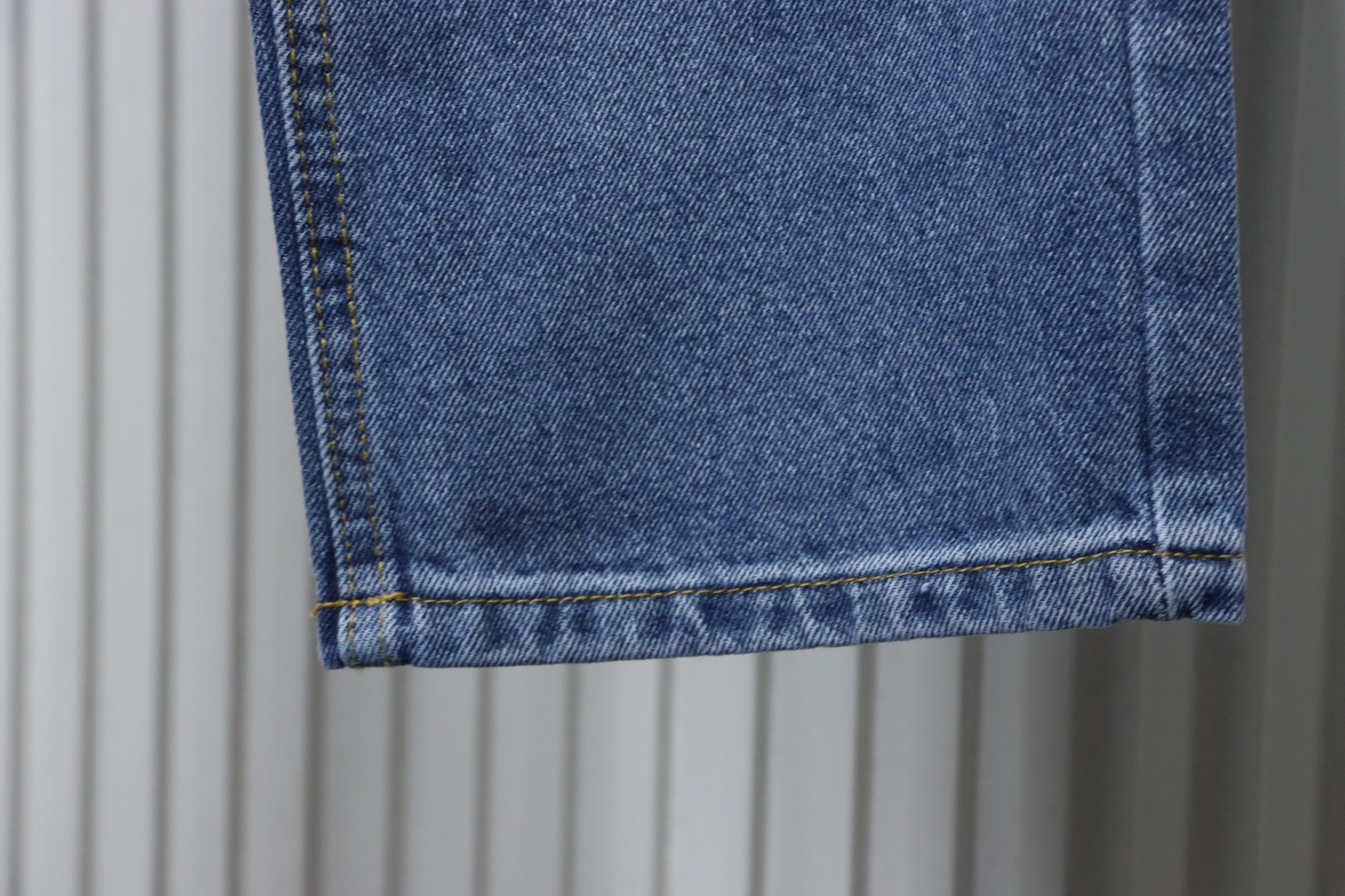 Chrome Hearts Miami Art Basel White Blue Cross Patch Jeans