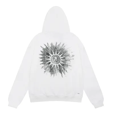 AMIRI Sun Hoodie #9278 Black/White 02