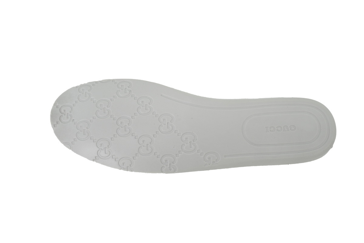 Gucci Tennis 1977 High Top Sneakers Denim Mini GG White