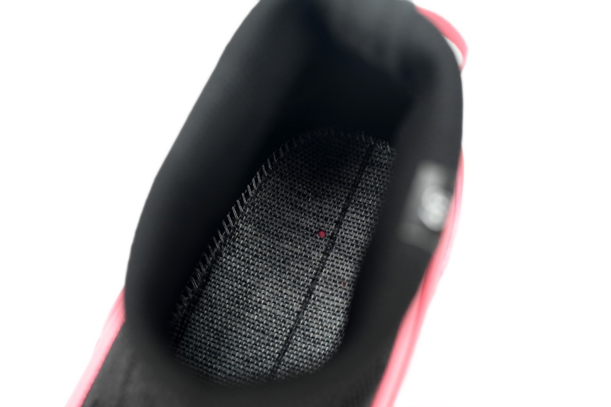 Moncler Trailgrip Knit High Top Sneakers Black Pink