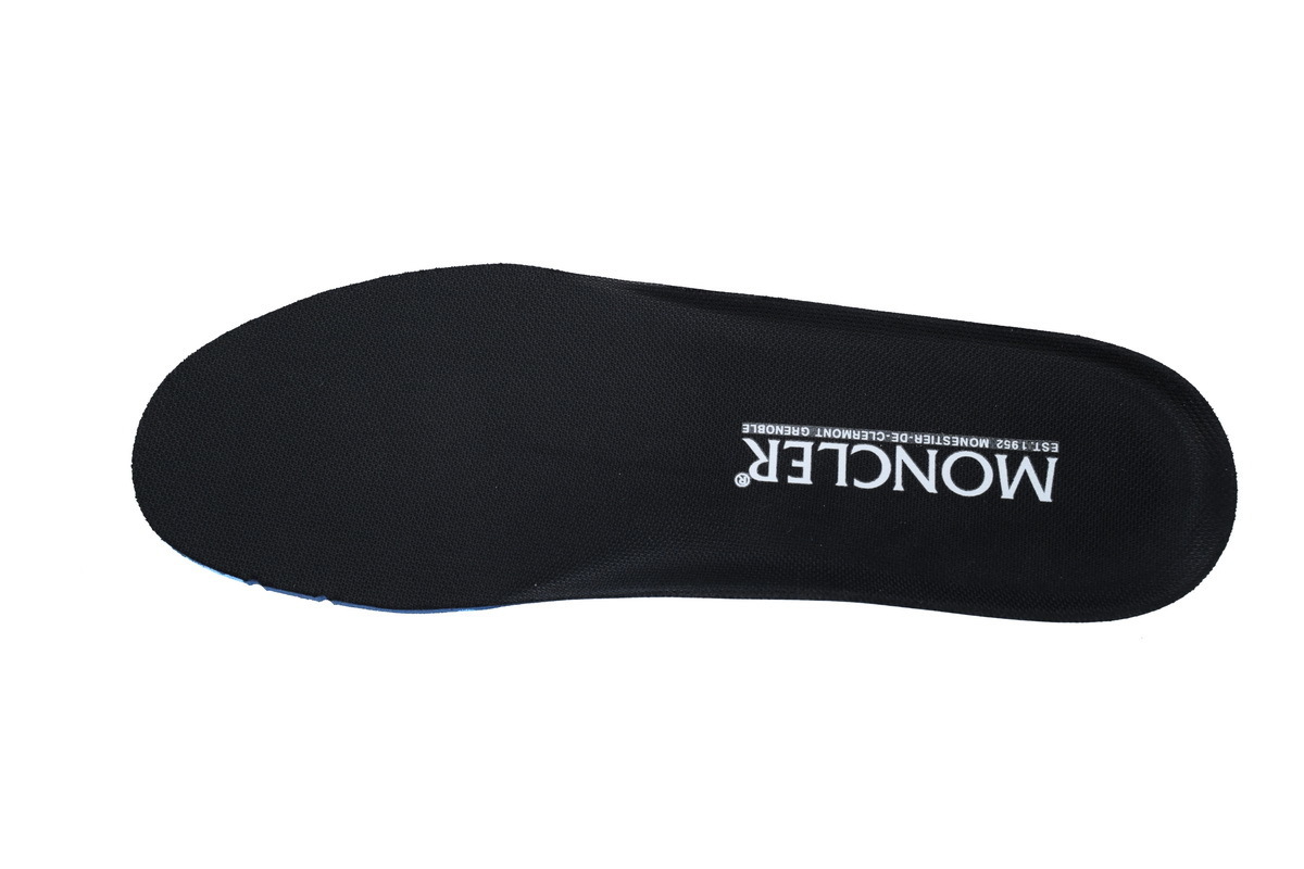 Moncler Trailgrip Knit High Top Sneakers Black Red