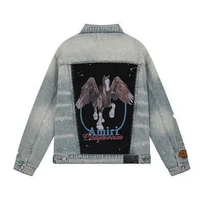 Amiri Casual Denim Jackets #5023 02