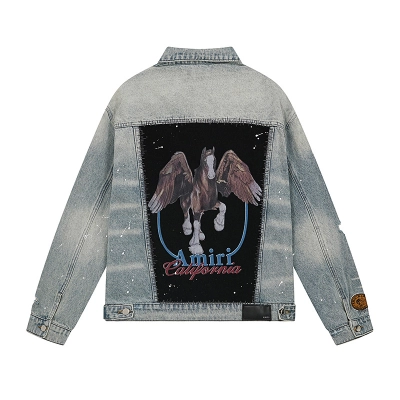 Amiri Casual Denim Jackets #5023 02