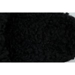 Balenciaga Furry Slide Black Coke Label 654747W2D011096