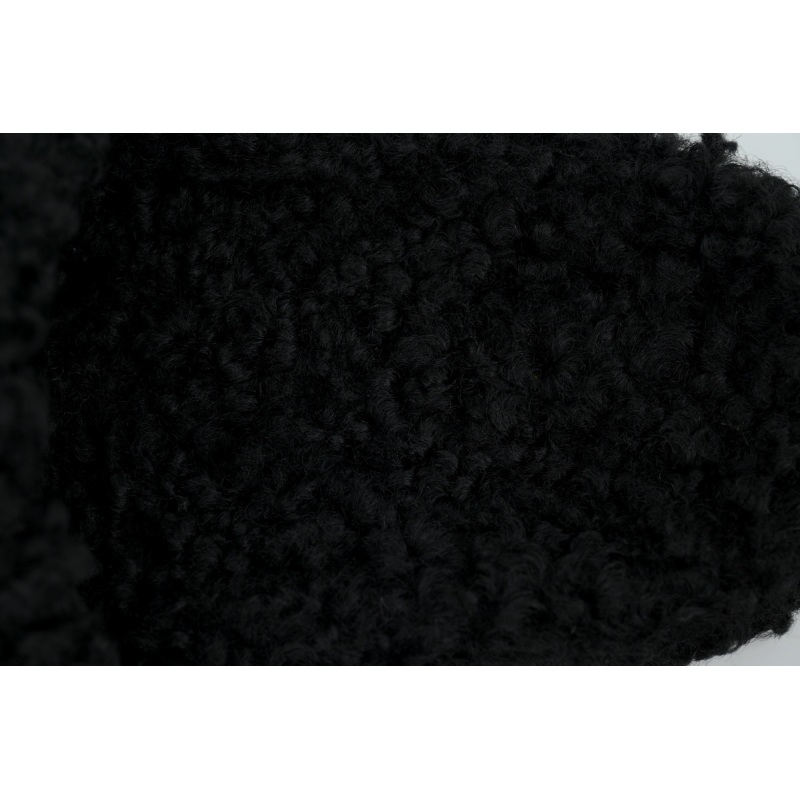 Balenciaga Furry Slide Black Coke Label 654747W2D011096