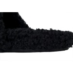 Balenciaga Furry Slide Black Coke Label 654747W2D011096