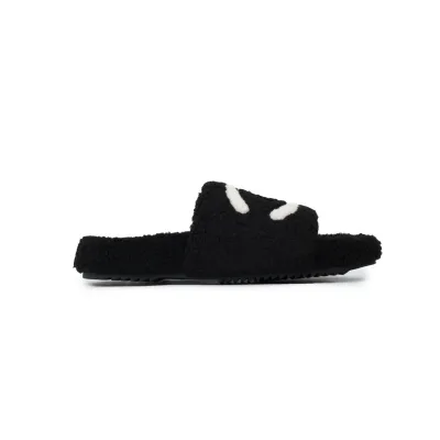 Chanel Wool Slippers Black 02