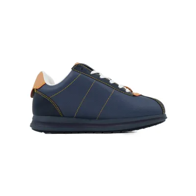 LV BUTTERSOFT Sneaker Lambskin/Plain Calf x Nigo Navy Blue 02