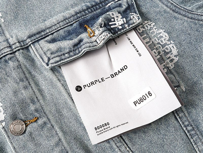 Purple Brand Casual Denim Jackets #6016