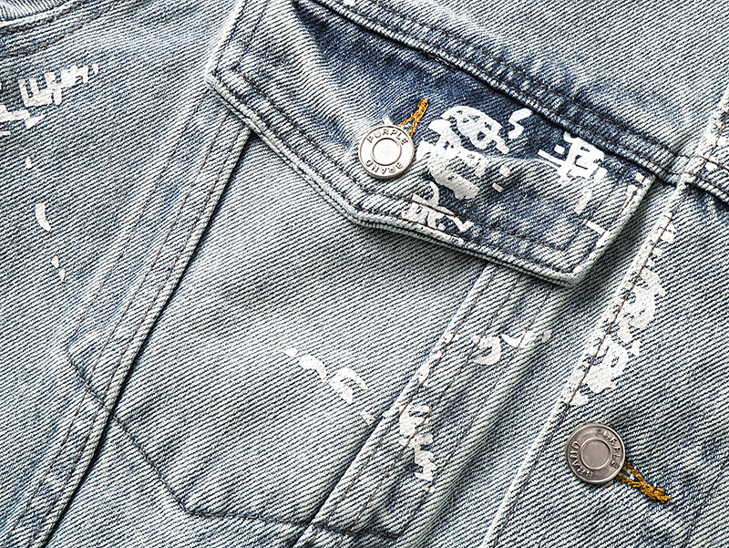 Purple Brand Casual Denim Jackets #6016