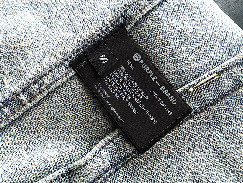 Purple Brand Casual Denim Jackets #6016