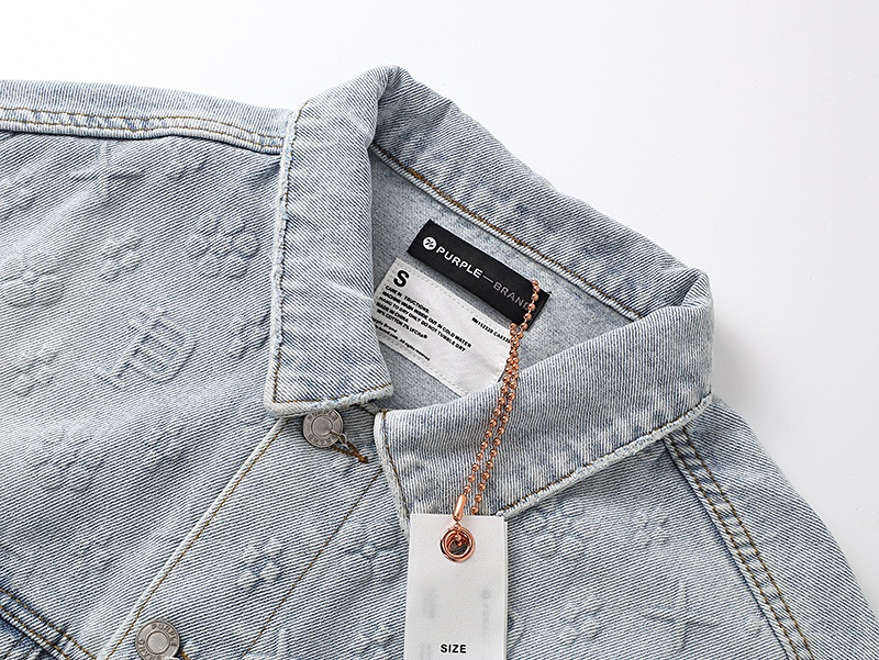 Purple Brand Casual Denim Jackets #6018