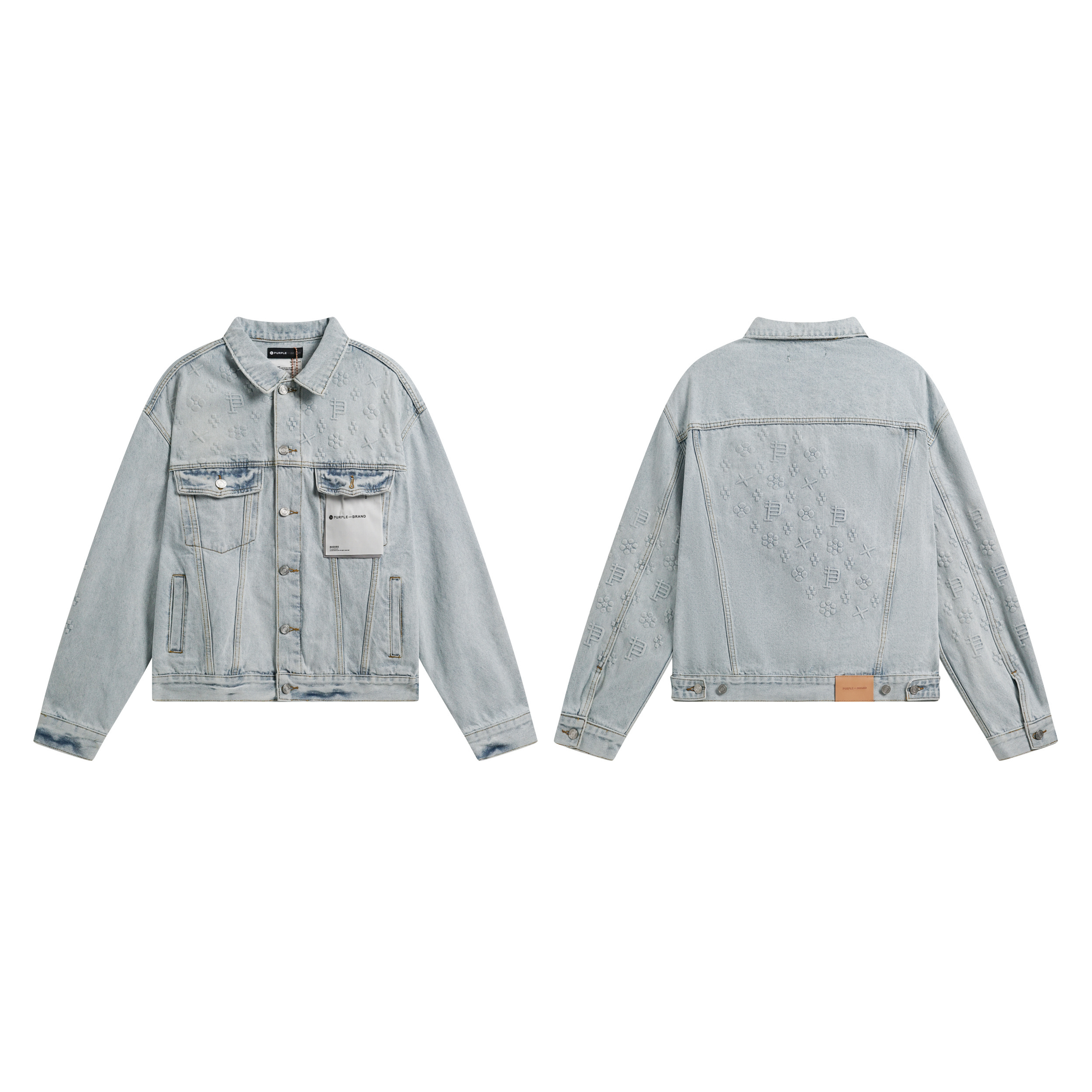 Purple Brand Casual Denim Jackets #6018