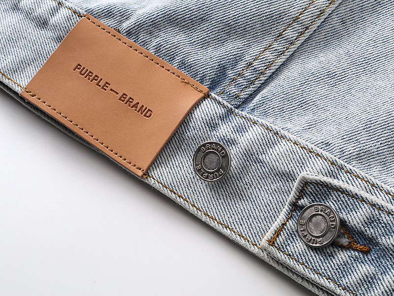 Purple Brand Casual Denim Jackets #6018