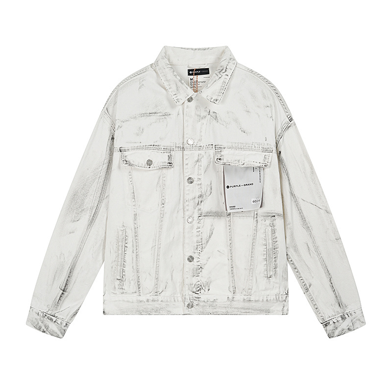 Purple Brand Casual Denim Jackets #6024