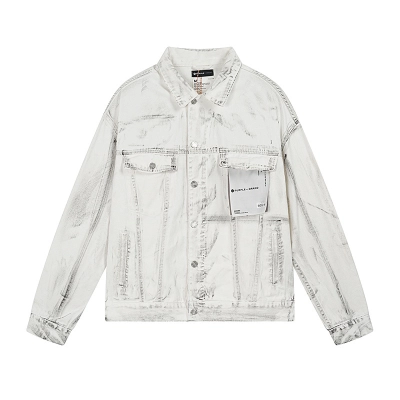 Purple Brand Casual Denim Jackets #6024 01