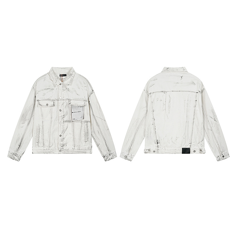 Purple Brand Casual Denim Jackets #6024