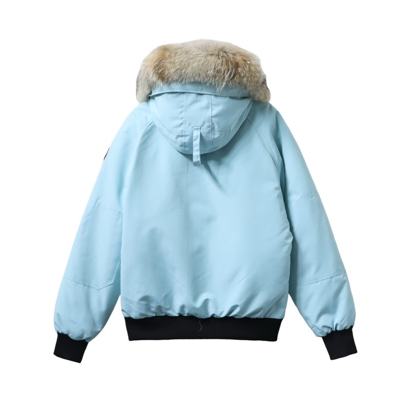 Canada Goose Chilliwack Bomber Jacket Short Down Jacket Sky Blue
