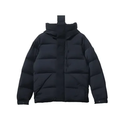Moncler Black Madeira Hooded Short Down Jacket 01