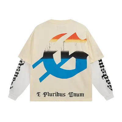 Godspeed Artificial Love Layered Long Sleeve T-shirt Bone #3155 02