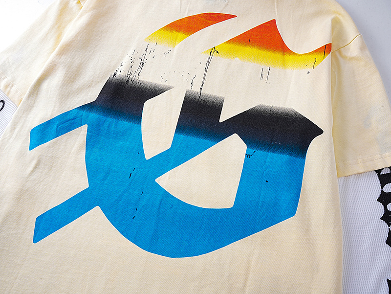 Godspeed Artificial Love Layered Long Sleeve T-shirt Bone #3155