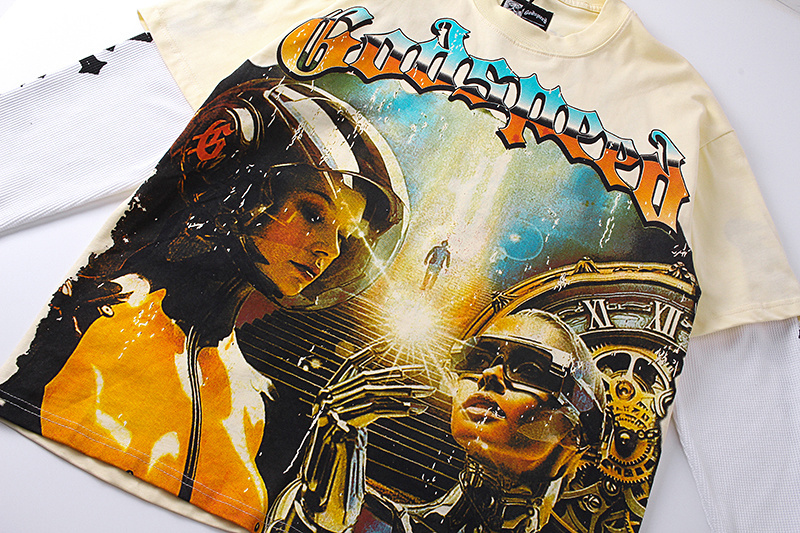 Godspeed Chosen One Layered Long Sleeve T-shirt Bone #3153 