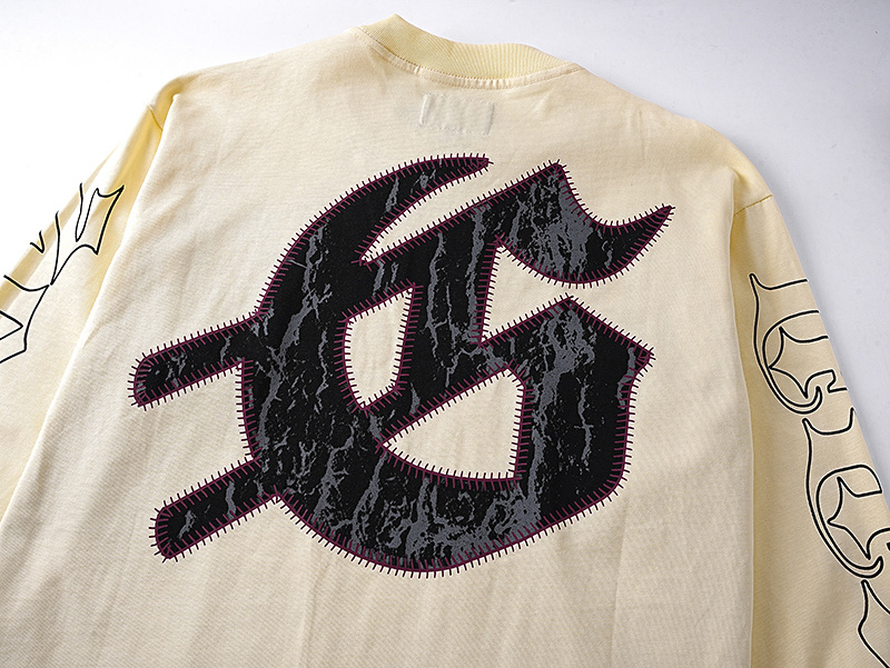 Godspeed Rock Baseball Skeleton Long Sleeve T-shirt Bone #3159