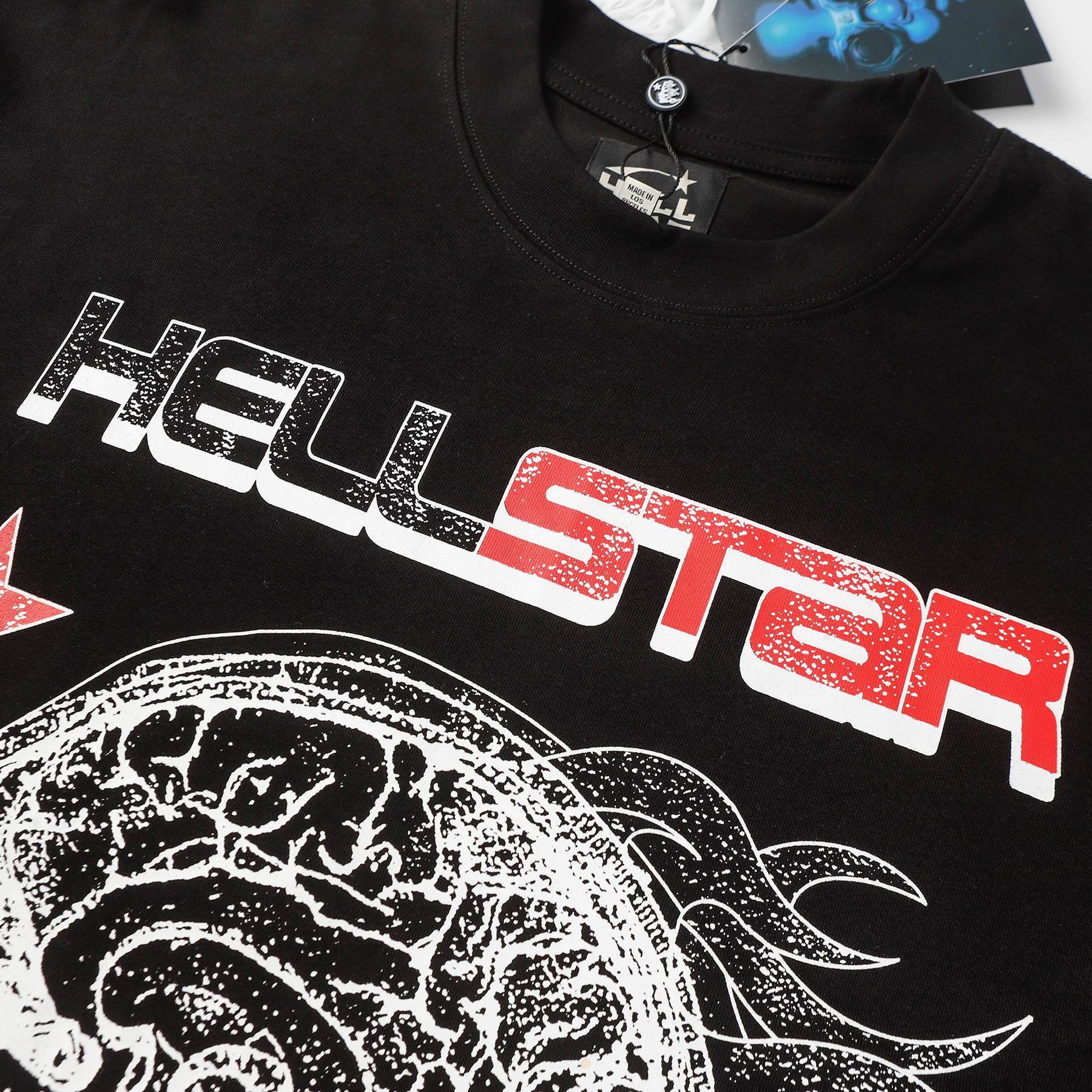 Hellstar 1996 Long-Sleeve T-Shirt D3233 Black/White