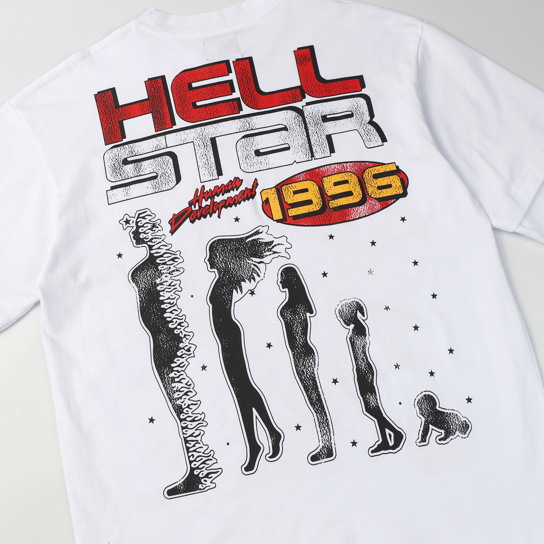 Hellstar 1996 Long-Sleeve T-Shirt D3233 Black/White
