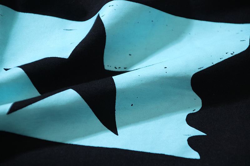 Hellstar 'No Guts No Glory' Long Sleeve T-Shirt #659 Black Blue 