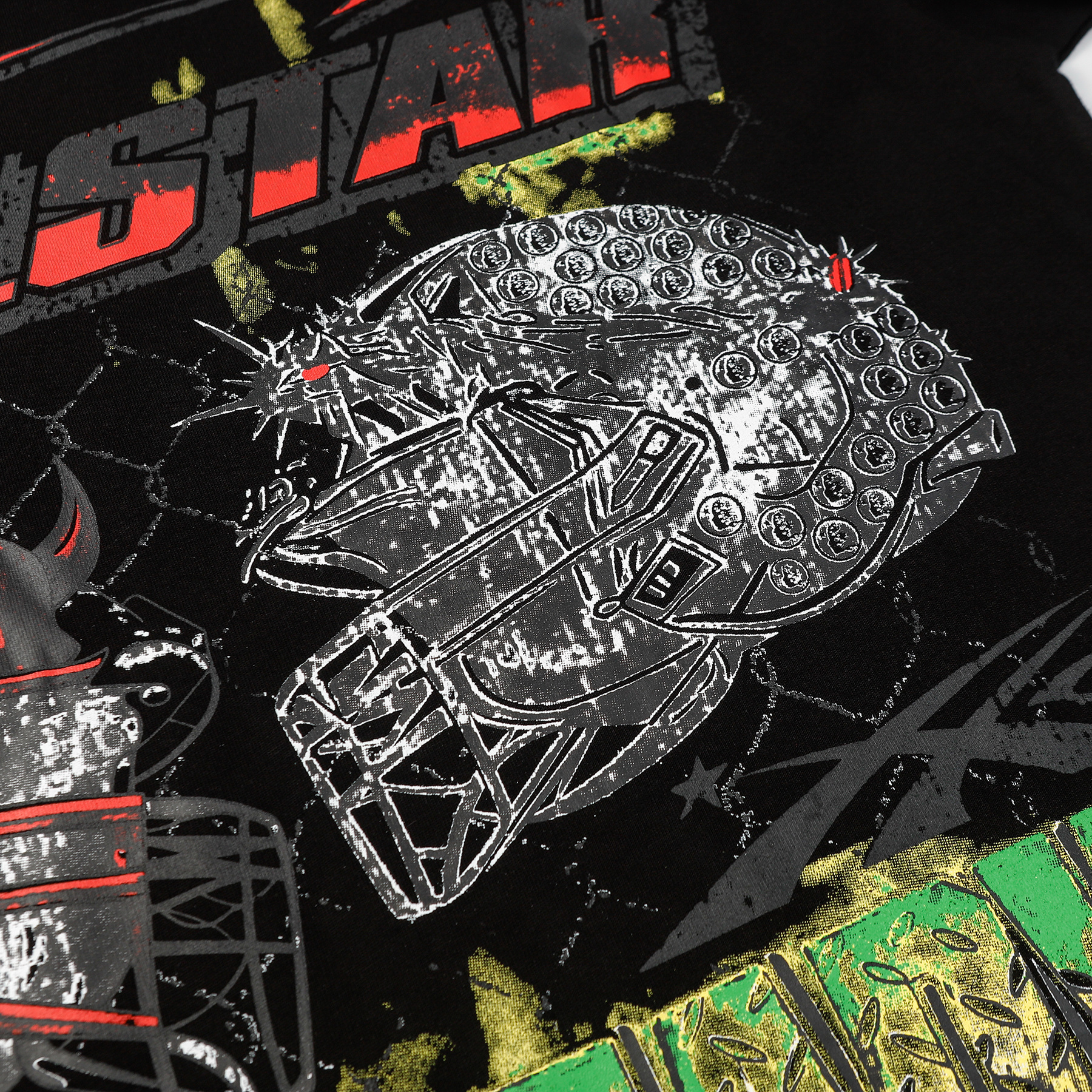 Hellstar ‘War Ready’ Long-Sleeve T-Shirt D3235 Black/White