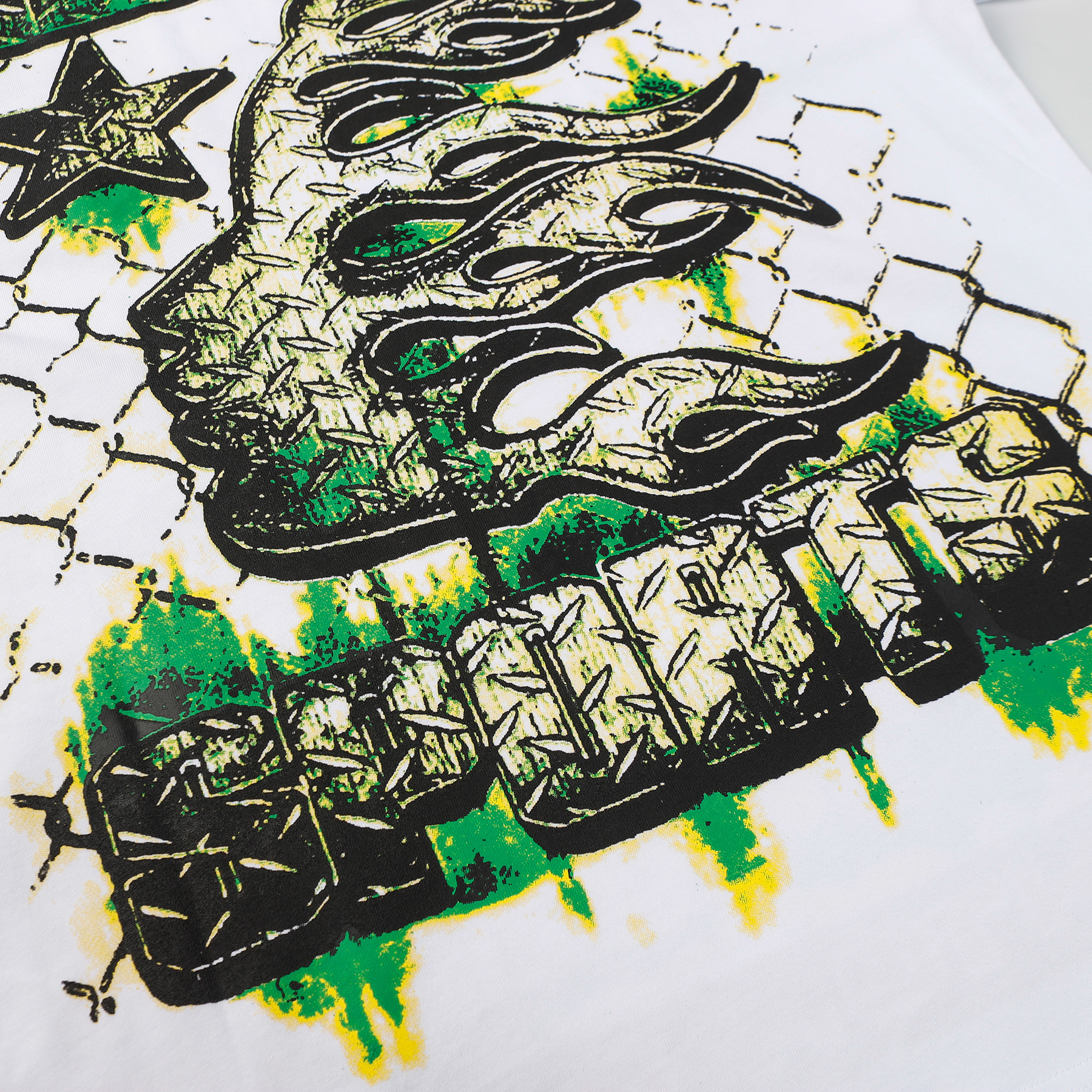 Hellstar ‘War Ready’ Long-Sleeve T-Shirt D3235 Black/White