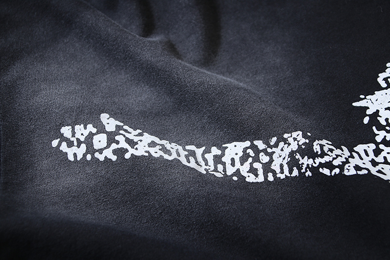 Hellstar Christ Long-Sleeve T-Shirt #652 Washed Black