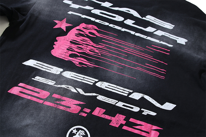 Hellstar Christ Long-Sleeve T-Shirt #652 Washed Black