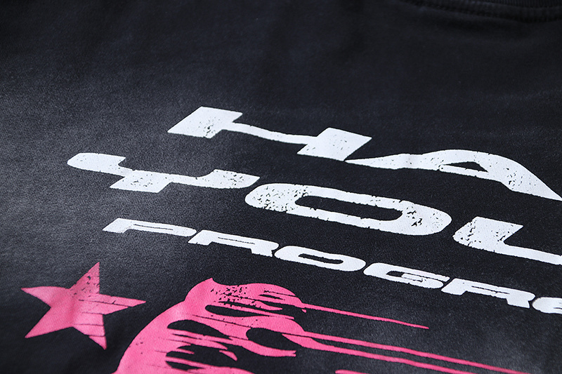 Hellstar Christ Long-Sleeve T-Shirt #652 Washed Black