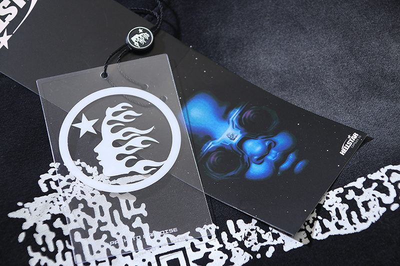 Hellstar Christ Long-Sleeve T-Shirt #652 Washed Black