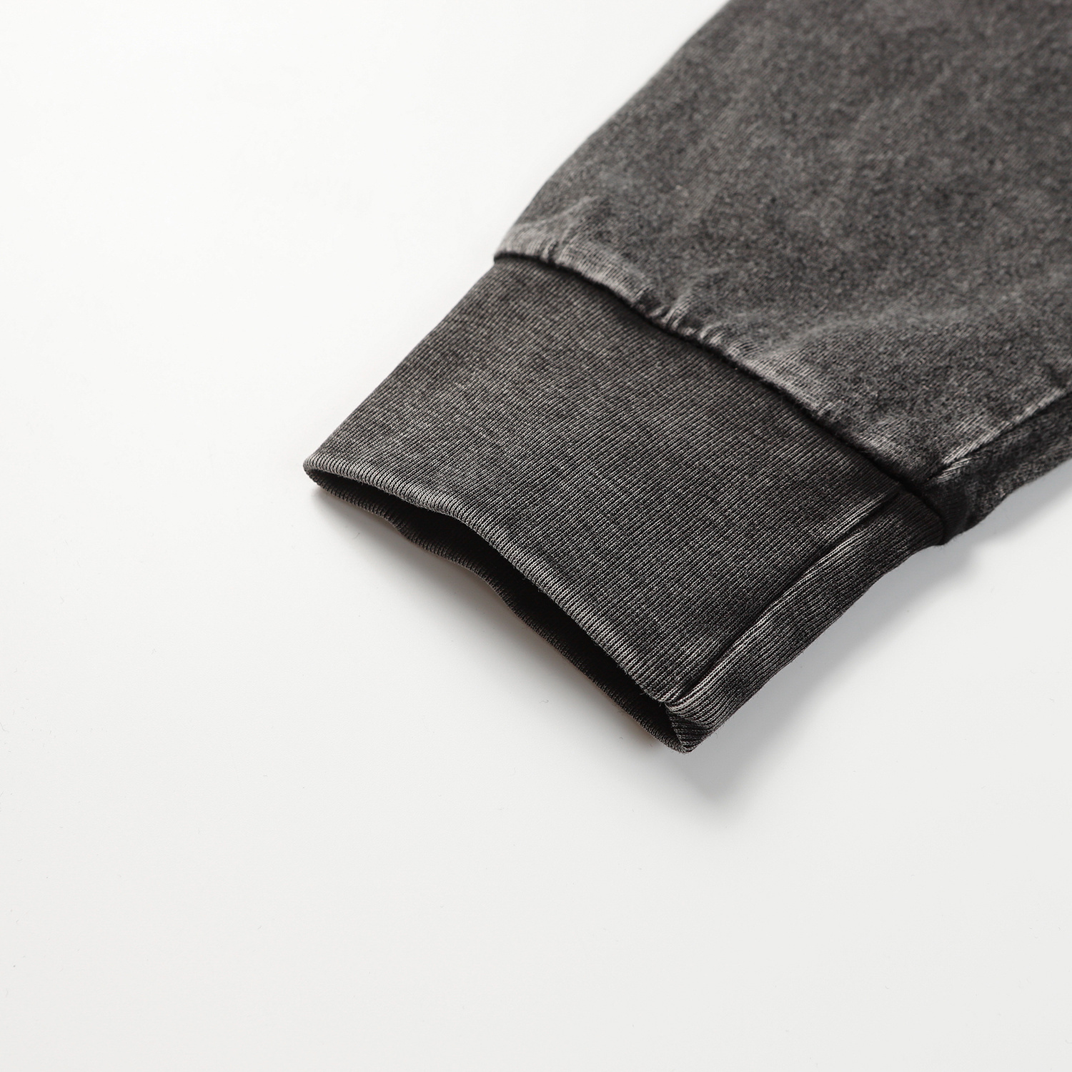 Hellstar Christ Long-Sleeve Washed Black T-Shirt D3102 Old Brick Red