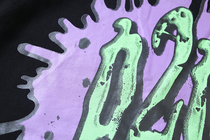 Hellstar Horror Book Long-Sleeve T-Shirt #590 Black/White