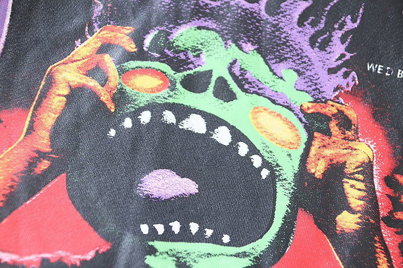 Hellstar Horror Book Long-Sleeve T-Shirt #590 Black/White