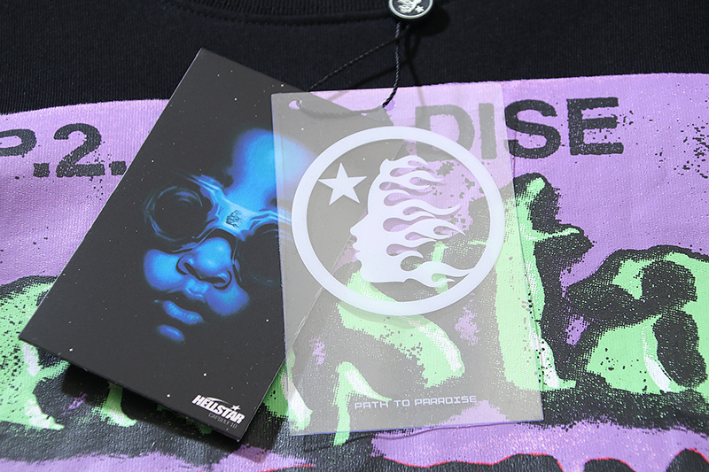 Hellstar Horror Book Long-Sleeve T-Shirt #590 Black/White